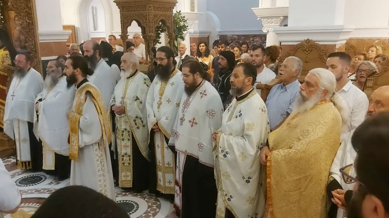 Η εορτή της Μεταμορφώσεως στη Λαυρεντιανή Μονή